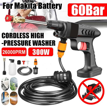 Cordless 60 - Bar Pressure Washer – Compact & Powerful - InspiredGrabs.com